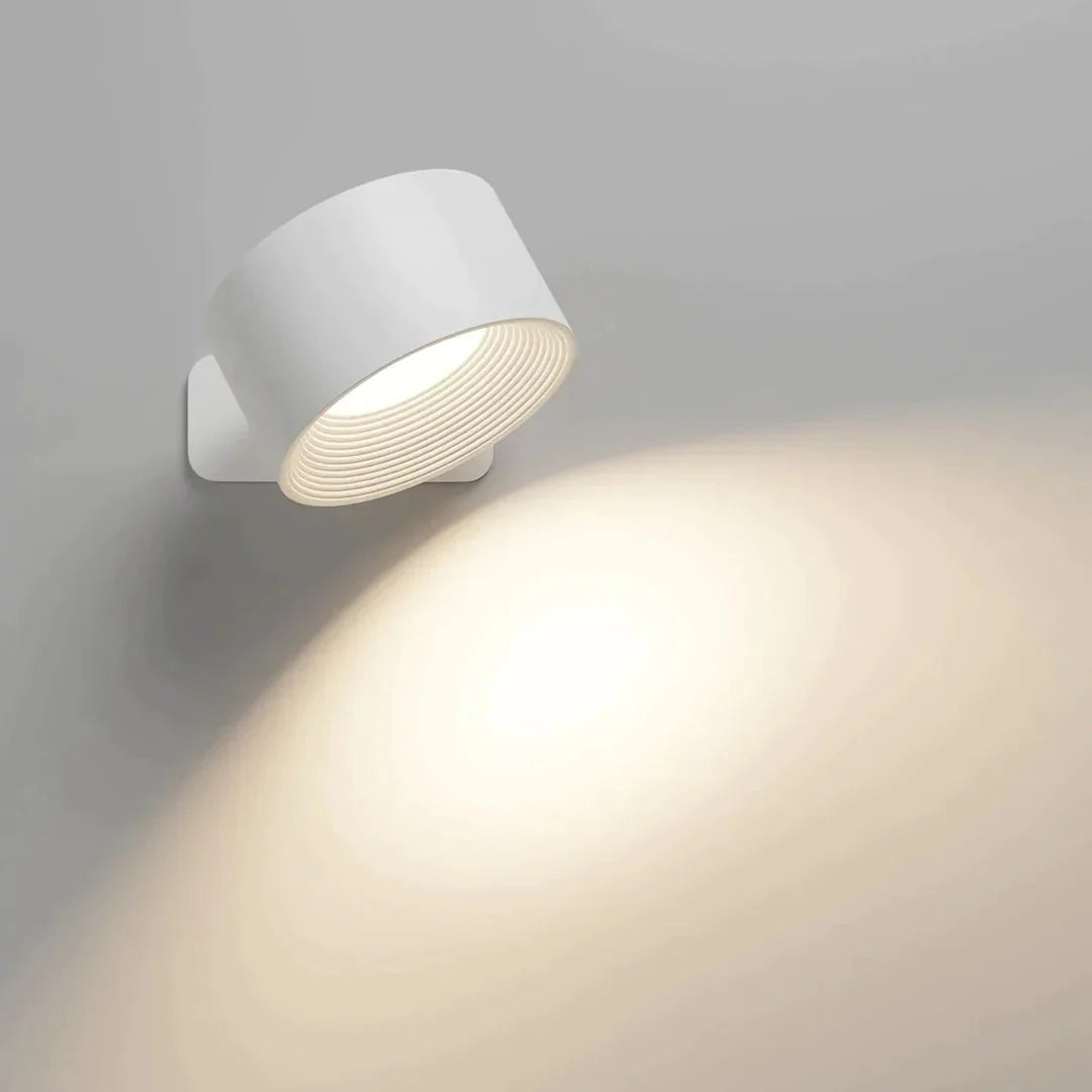 Wall Light Wireless 360° Rotating Head USB-C Rechargeable Touch Dimming