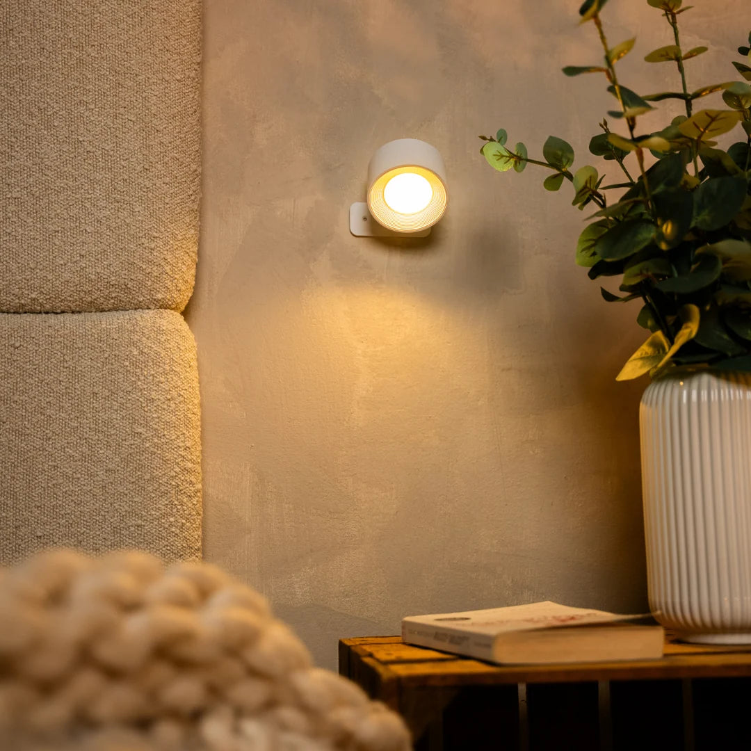 Wall Light Wireless 360° Rotating Head USB-C Rechargeable Touch Dimming