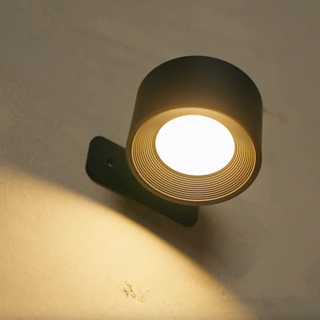Wall Light Wireless 360° Rotating Head USB-C Rechargeable Touch Dimming