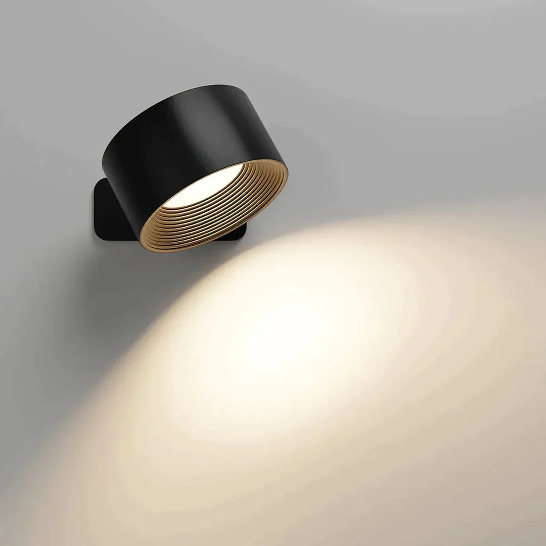 Wall Light Wireless 360° Rotating Head USB-C Rechargeable Touch Dimming