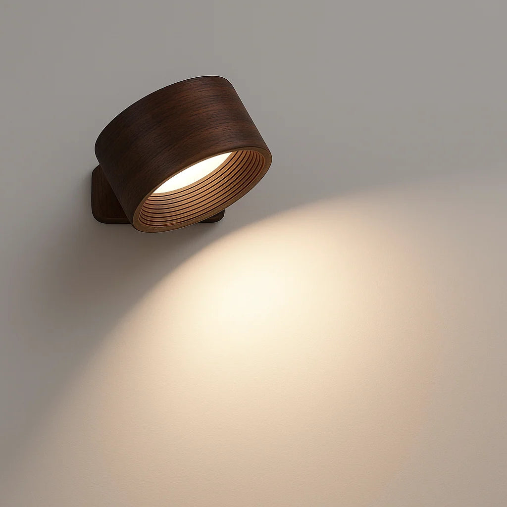 Wall Light Wireless 360° Rotating Head USB-C Rechargeable Touch Dimming