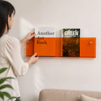 Wall Magazine Holder Minimalist Space-Saving 30-60cm