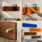 Wall Magazine Holder Minimalist Space-Saving 30-60cm