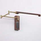 Wall-Mounted Reading Light Adjustable Swing Arm Full-Spectrum Lighting