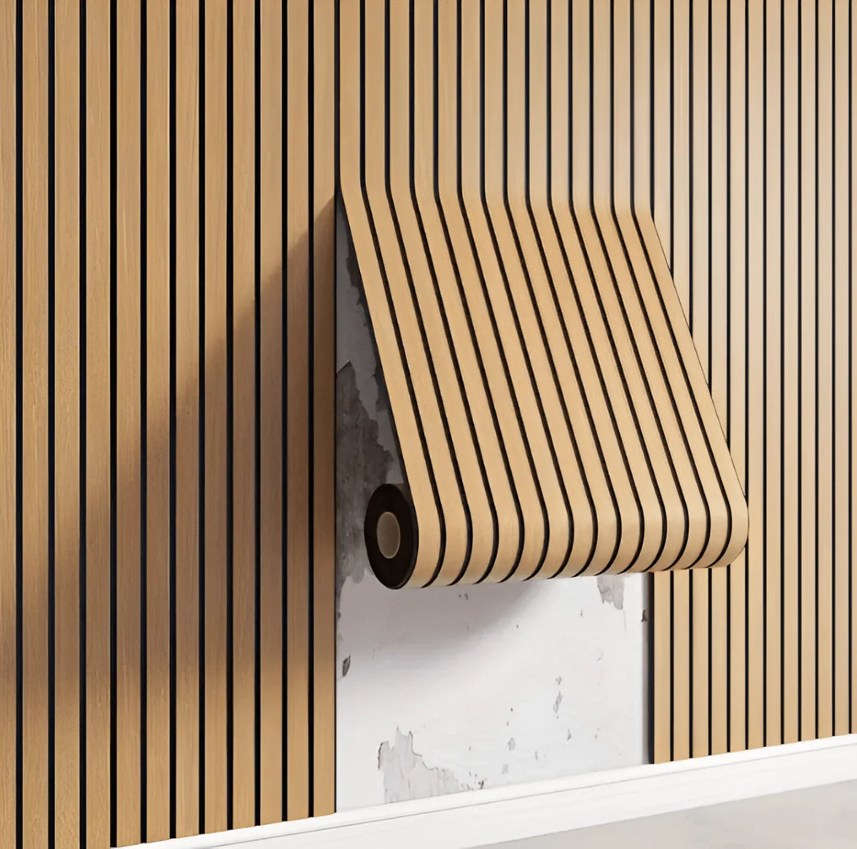 Wall Panels Self-Adhesive Realistic Wood Grain