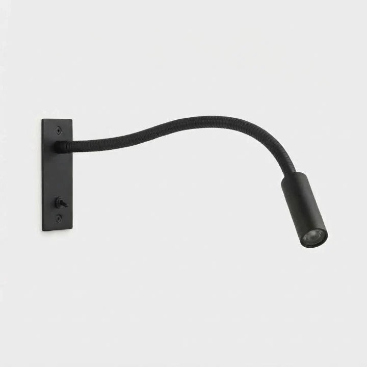 Wall Reading Lamp Gooseneck Integrated LED Three Color Temperatures