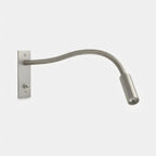 Wall Reading Lamp Gooseneck Integrated LED Three Color Temperatures