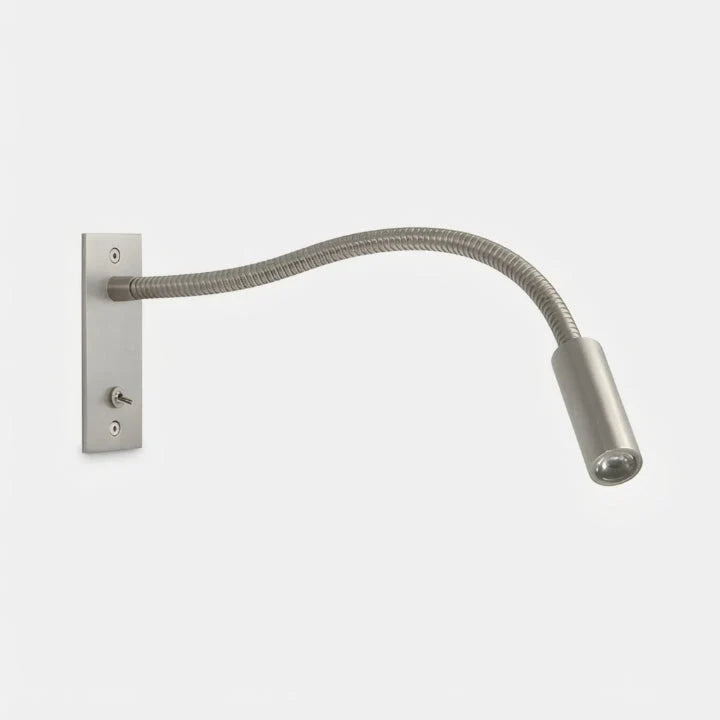 Wall Reading Lamp Gooseneck Integrated LED Three Color Temperatures