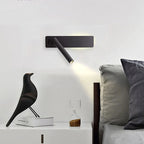 Wall Reading Light LED Adjustable Swivel Arm Dual Light Sources