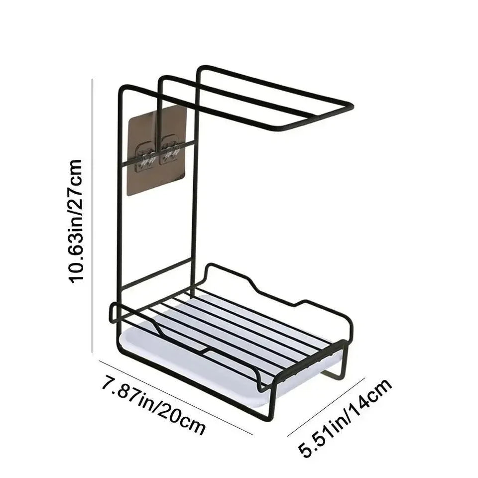 Wall Storage Rack Wall-Mounted Space-Saving
