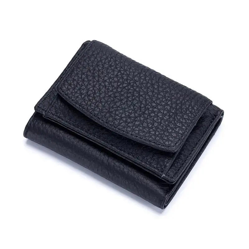 Wallet Slim Leather With RFID-Blocking