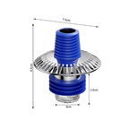 Washing Machine Drain Adapter Backflow Protection & Silicone Seal