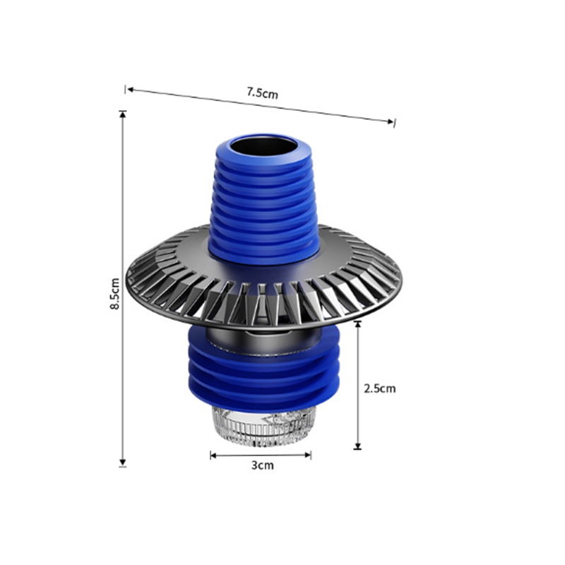 Washing Machine Drain Adapter Backflow Protection & Silicone Seal
