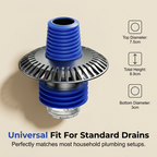 Washing Machine Drain Adapter Backflow Protection & Silicone Seal