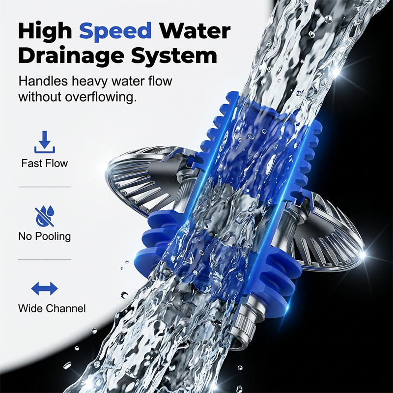 Washing Machine Drain Adapter Backflow Protection & Silicone Seal
