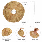 Wasp Nest Decoy Foldable Rainproof Set of 2