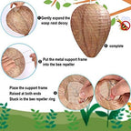 Wasp Nest Decoy Foldable Rainproof Set of 2