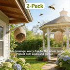 Wasp Nest Decoy Foldable Rainproof Set of 2