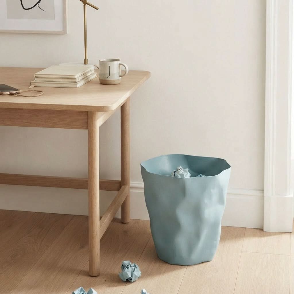 Waste Bin Space-Saving Irregular Shape 3.2 Gallon