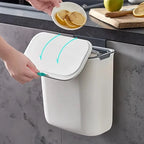 Waste Bin Wall-Mounted Swing Lid & Removable Inner Bin