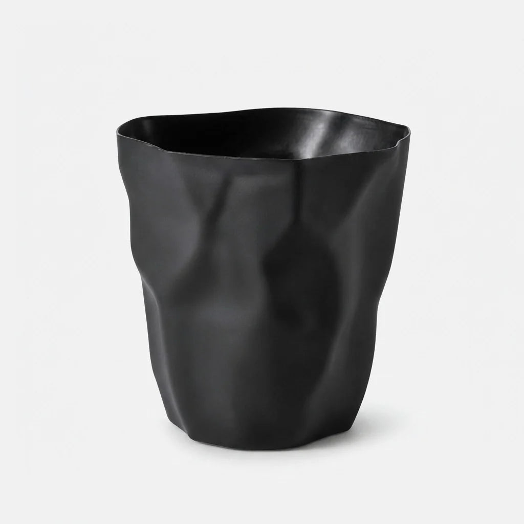 Wastebasket Irregular Folded Space-Saving 12L Capacity