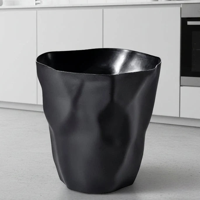 Wastebasket Irregular Folded Space-Saving 12L Capacity