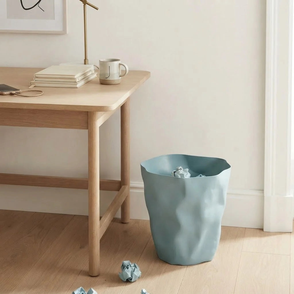 Wastebasket Irregular Folded Space-Saving 12L Capacity