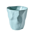 Wastebasket Irregular Folded Space-Saving 12L Capacity