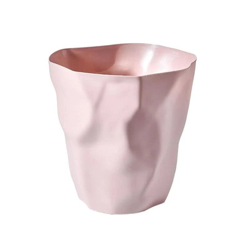 Wastebasket Irregular Folded Space-Saving 12L Capacity