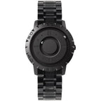 Watch Magnetic Ball Display Stainless Steel Mesh Band