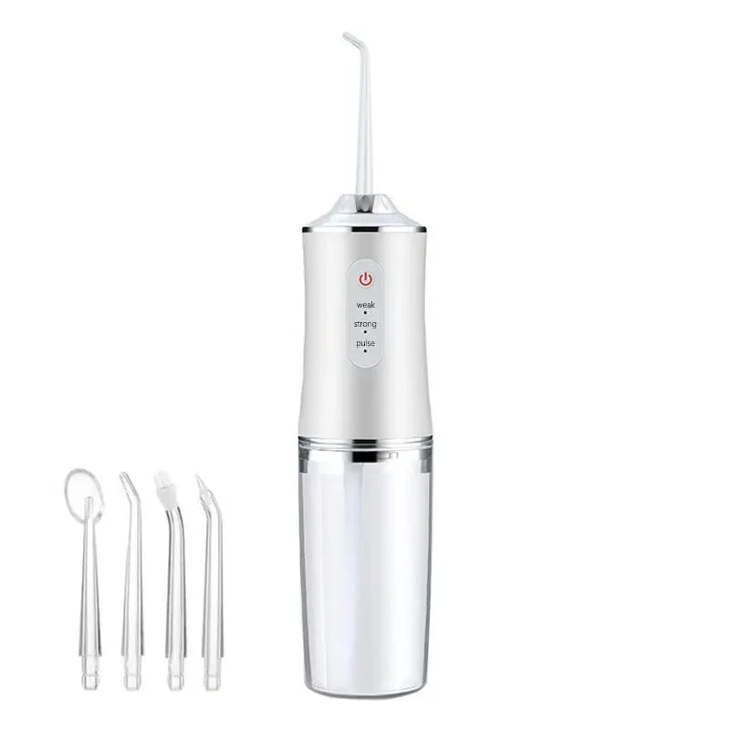 Water Flosser Portable 220ml Tank IPX7 Waterproof
