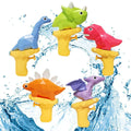 Water Gun Dinosaur Design Movable Eyes & Long-Range Spray