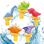 Water Gun Dinosaur Design Movable Eyes & Long-Range Spray