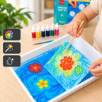 Water Marbling Kit Non-Toxic Multi-Color