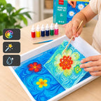 Water Marbling Kit Non-Toxic Multi-Color