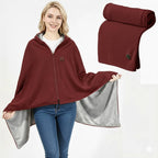 Wearable Heated Blanket USB-Powered Adjustable Heat Settings