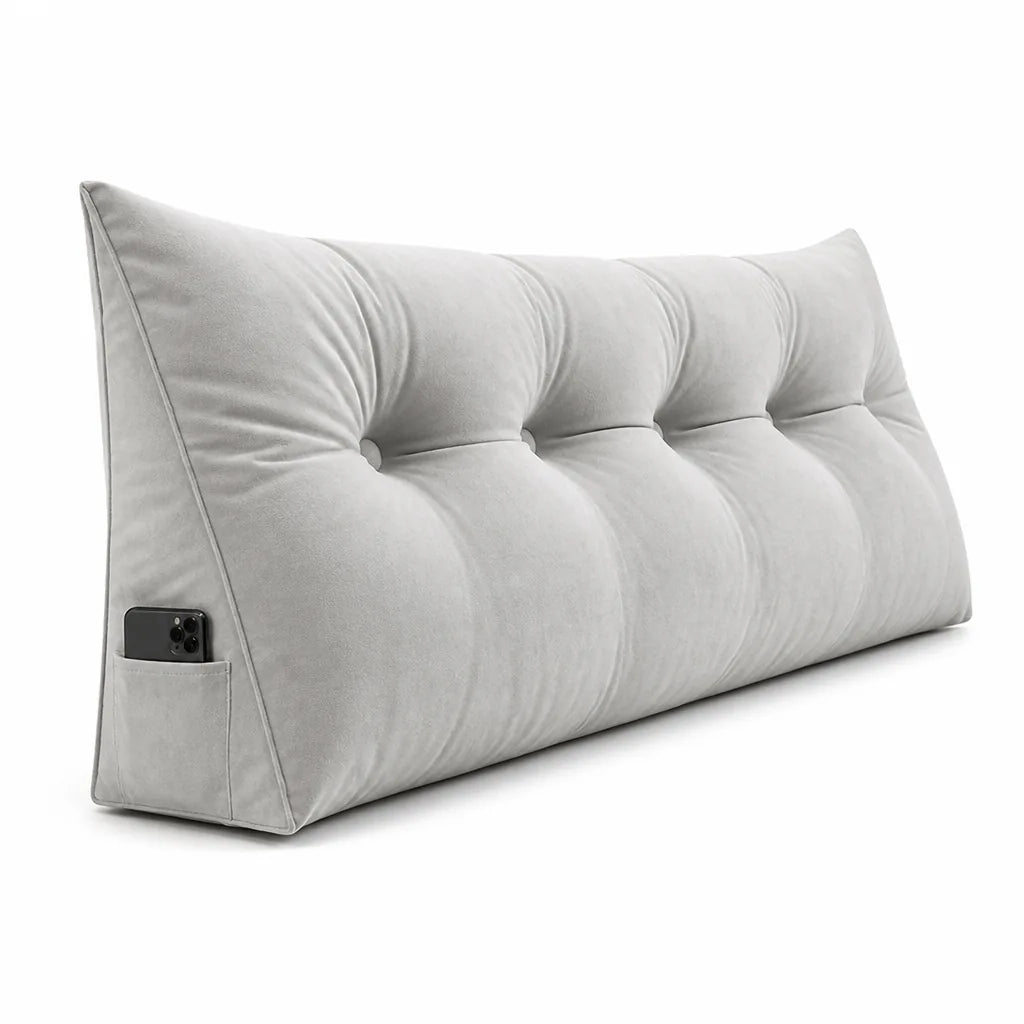 Wedge Pillow Back & Neck Support Removable Washable Cover