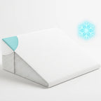 Wedge Pillow Memory Foam Machine-Washable Cover Non-Slip Base