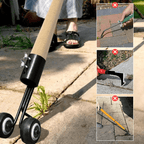 Weed Remover Telescopic Handle & Wheels Root Extraction