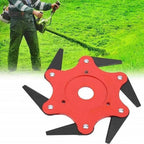 Weed Trimmer Head Manganese Steel Stone-Resistant 1 Inch Mount
