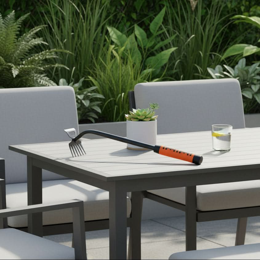 Weeding Tool Carbon Steel Long Handle Ergonomic Grip