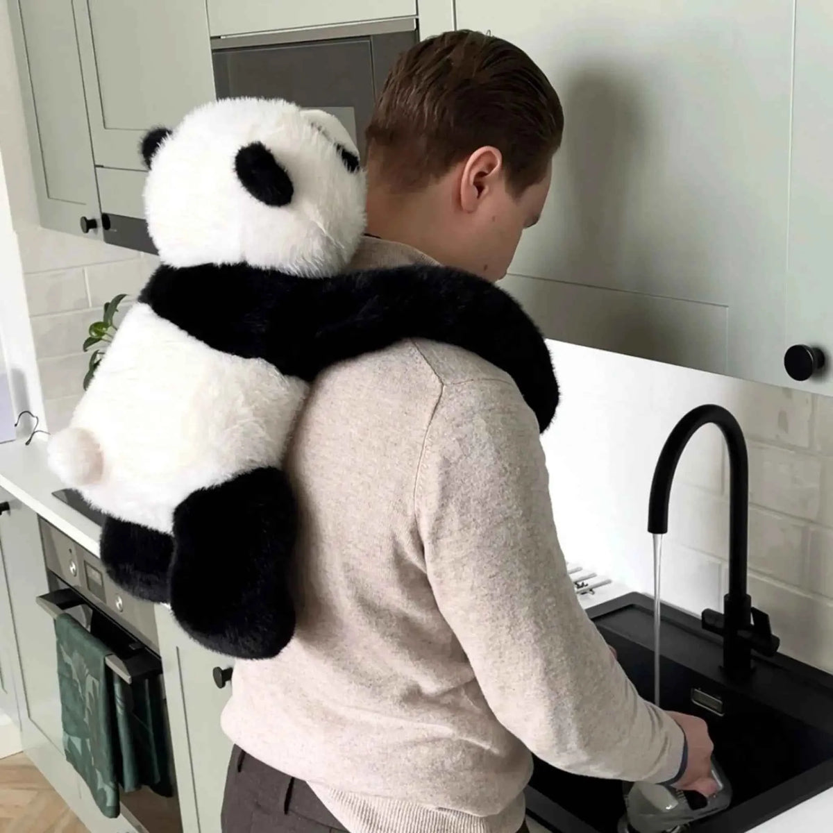 Weighted Panda Stuffed Animal Extra-Long Hugging Arms Comforting Pressure