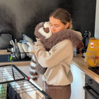Weighted Stuffed Animal Raccoon Design Extra-Long Weighted Arms