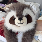 Weighted Stuffed Animal Raccoon Design Extra-Long Weighted Arms