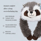 Weighted Stuffed Animal Raccoon Design Extra-Long Weighted Arms