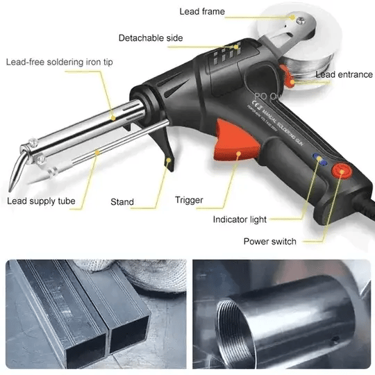 Welding & Cutting Tool 2-In-1 20-Second Heat-Up Ergonomic Grip