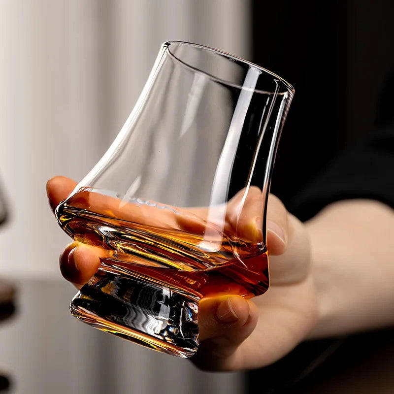 Whisky Glasses Set Aroma-Enhancing Conical Lead-Free Set of 4