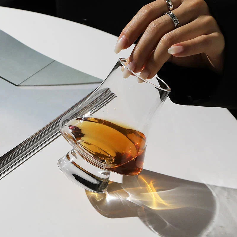 Whisky Glasses Set Aroma-Enhancing Conical Lead-Free Set of 4