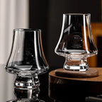Whisky Glasses Set Aroma-Enhancing Conical Lead-Free Set of 4