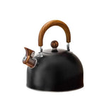 Whistling Kettle Stainless Steel 2.6 Qt Heat-Resistant Handle
